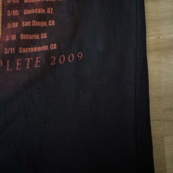 Coheed And Cambria The End Complete 2009 Black Official Tour Shirt Size Small - Picture 6 of 6